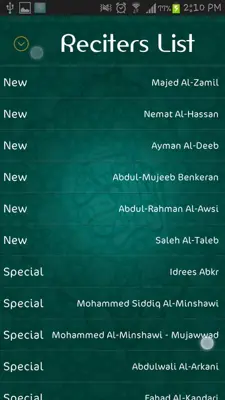 TvQuran android App screenshot 6